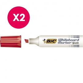 Marqueur effaçable Bic Velleda 1711 pointe ogive 0,6 mm - Boîte de